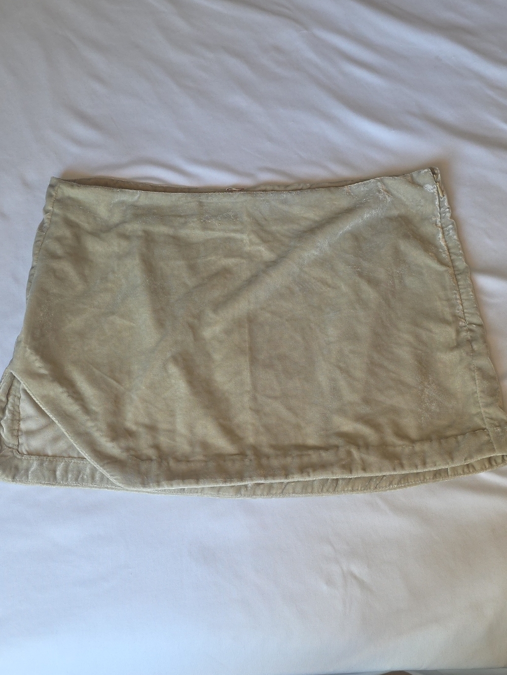 Free People Beige Mini Skirt